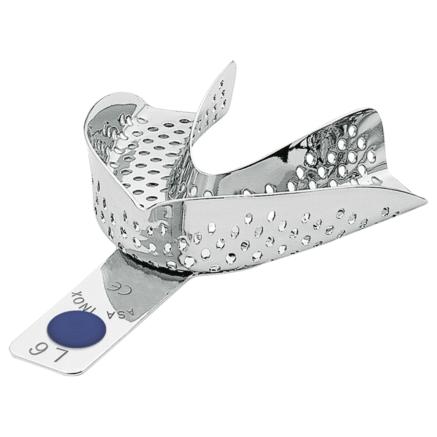 Ложка слепочная с перфорацией без бортиков 2801-L6