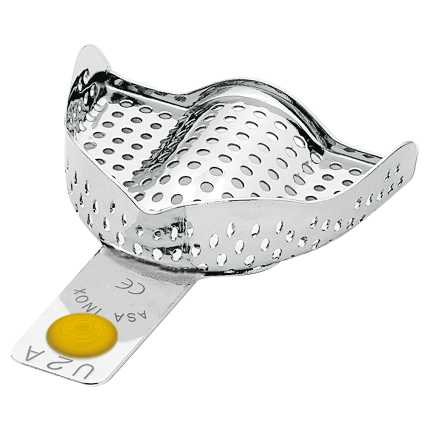 Ложка слепочная анатомическая перфорированная без бортиков 2801-U2A