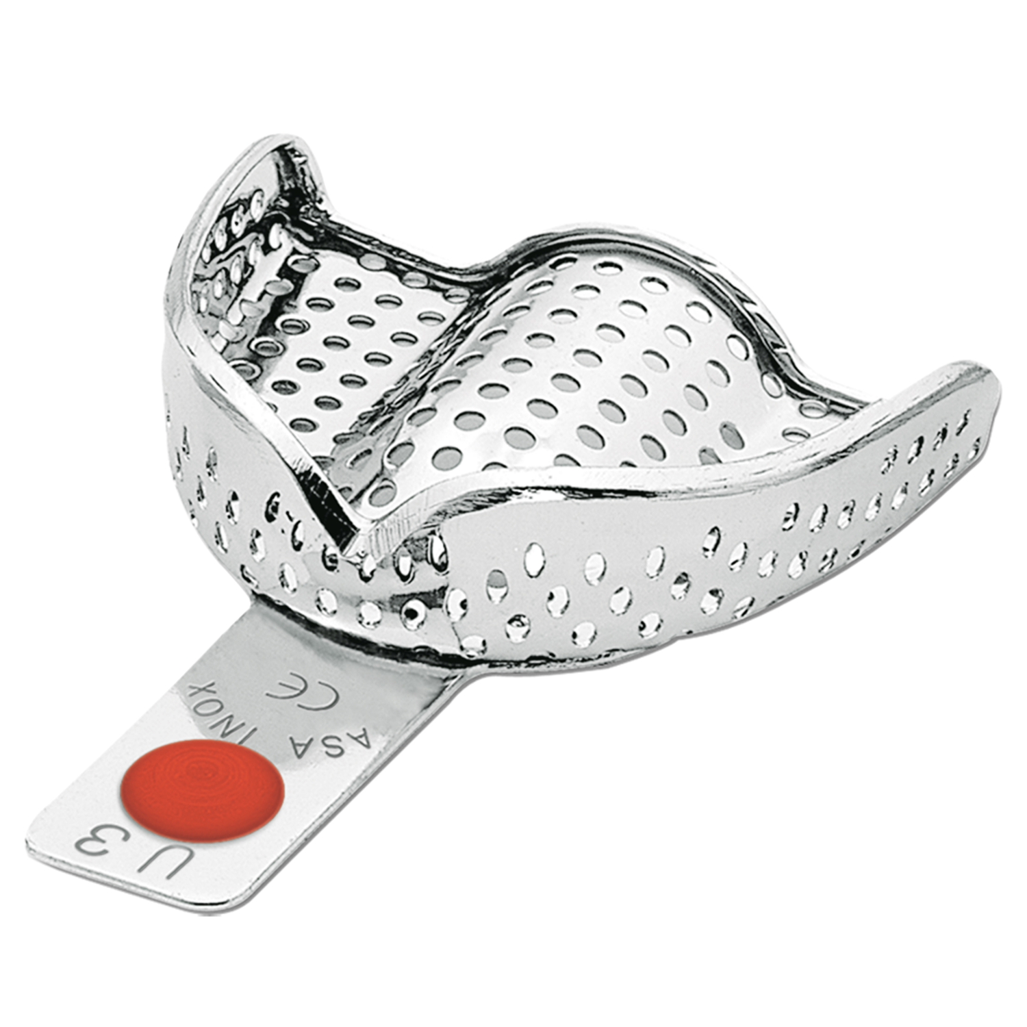 Ложка слепочная PERMA-LOCK перфорированная с бортиками 2804-U3