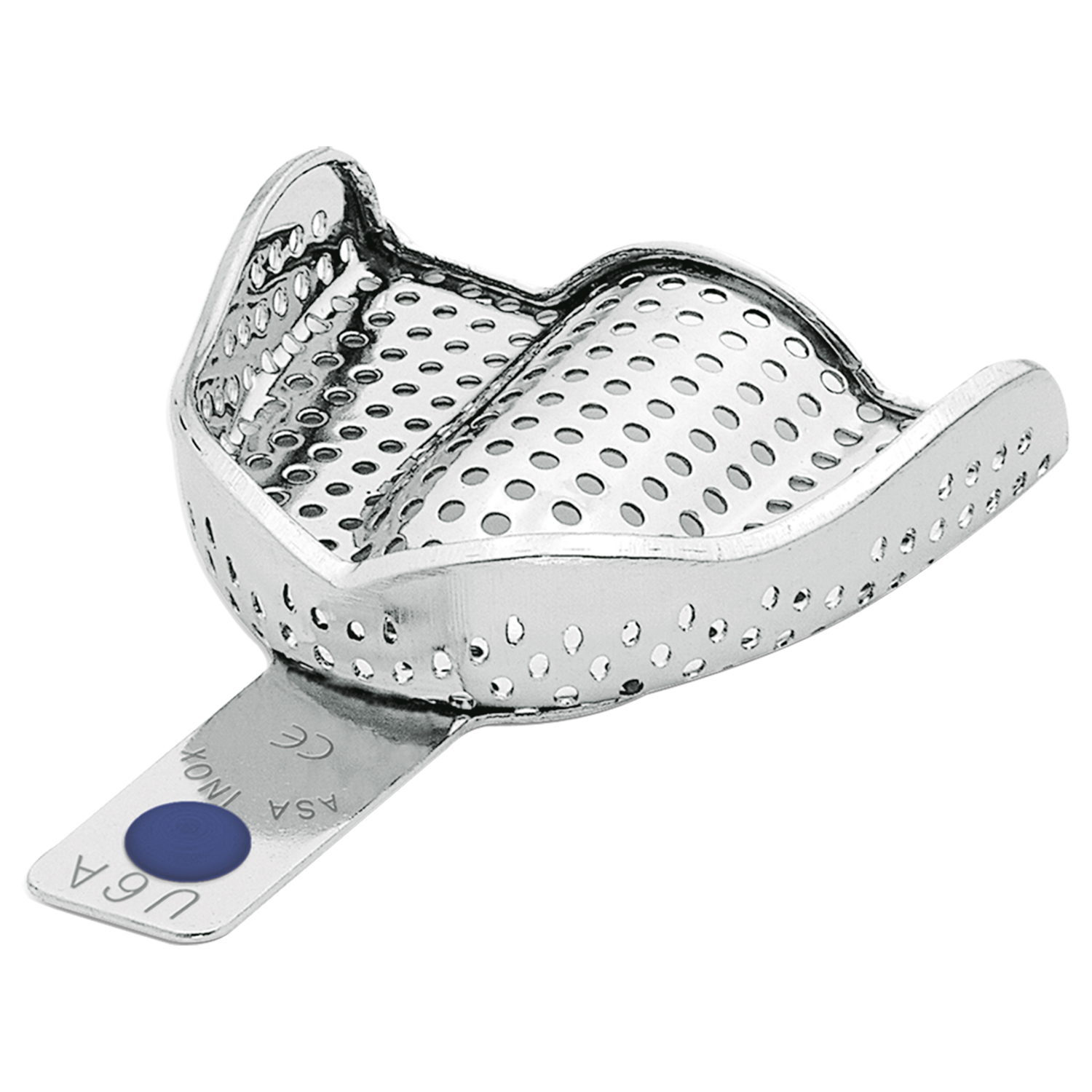 Ложка слепочная анатомическая PERMA-LOCK перфорированная с бортиками 2804-U6A