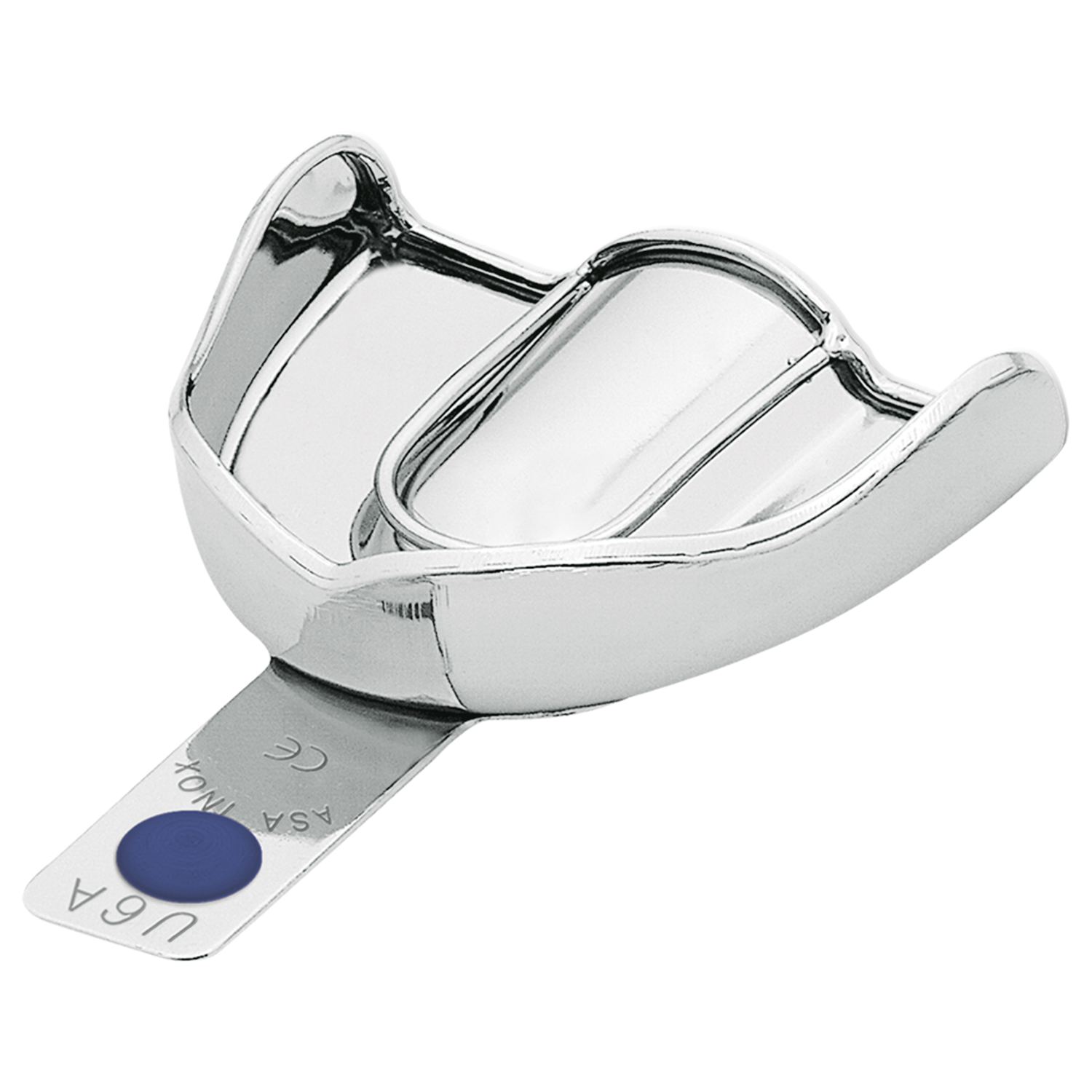 Ложка слепочная анатомическая с бортиками 2807-U6A