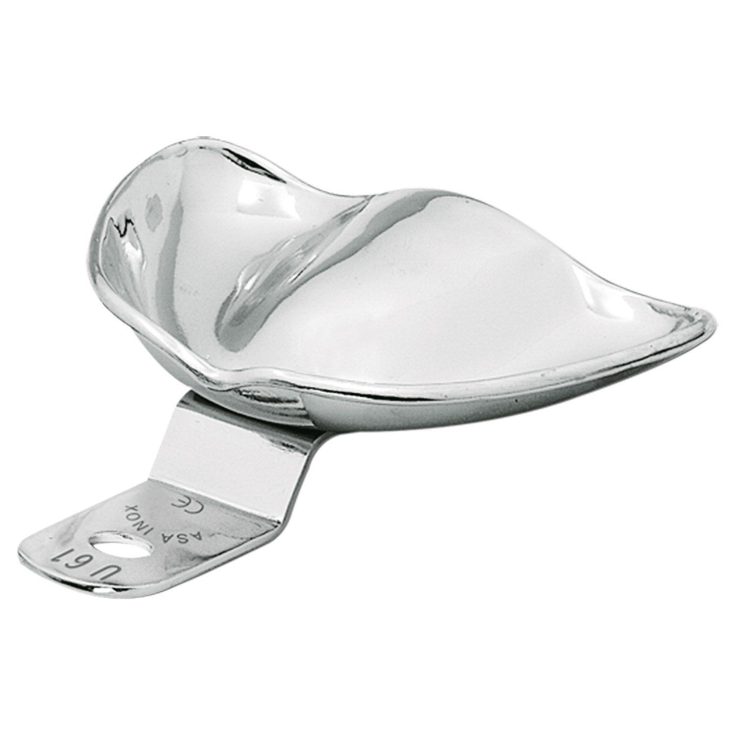 Ложка слепочная с бортиками для беззубых 2808-U61